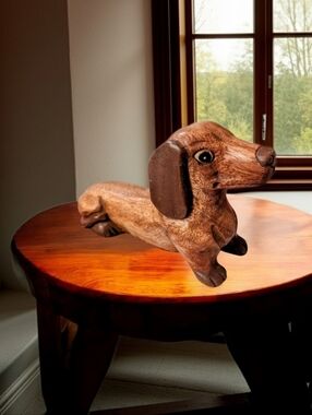 Vintage 50s Carved rare Estate  Treasure Authentic Heirloom